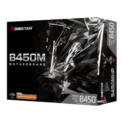 BIOSTAR B450MH MICRO ATX AM4 2XDDR4 32GB 2933MHZ USB 3.1 M.2 VGA HDMI 4XSATA B450MH