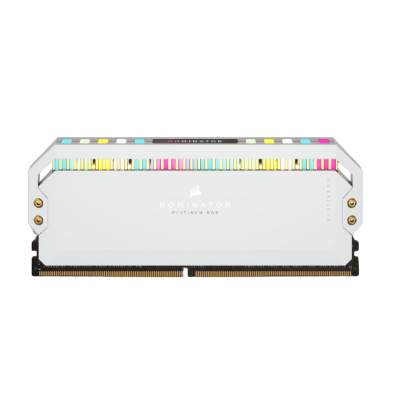 MEMORIA RAM CORSAIR DIMM DOMINATOR PLATINUM RGB 32GB 2X16GB DDR5 DRAM 5600MHZ CMT32GX5M2B5600C36W